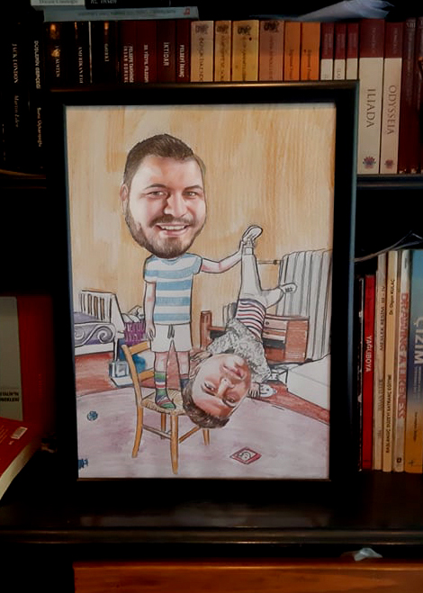 karikatür pastel Yağlıboya Portre Çalışmaları ankara 16 Ankara